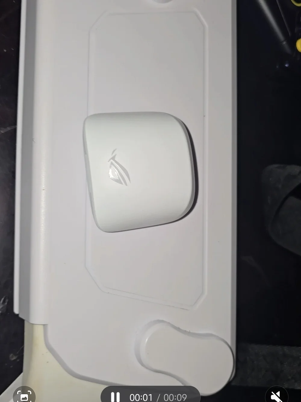 Deck Portable Gaming Console - White with Orange Accent
